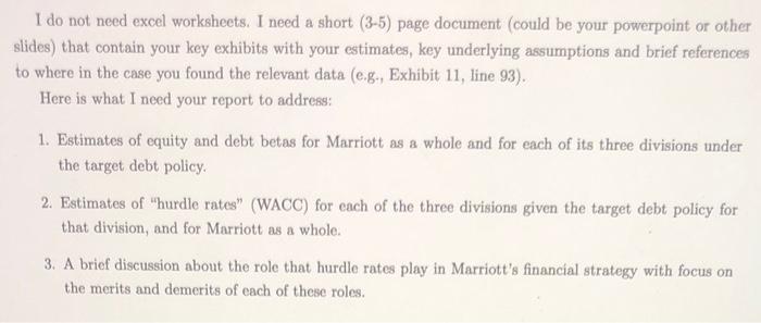 divisions. To properly use WACC as a measure for the overall cost