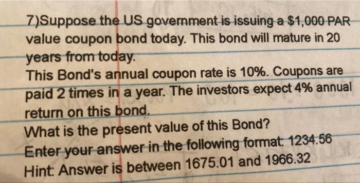 how can i solve this problem using a BA calculator? 7)Suppose the