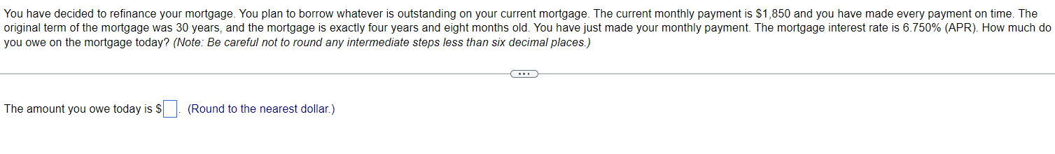 taken out a $19,000 car loan with a 8% APR, compounded monthly.
