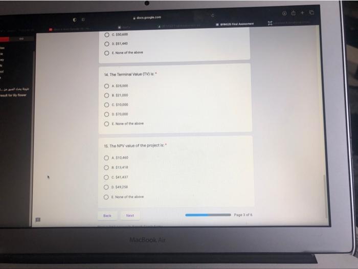 using the following depreciation rates: 33% (year 1), 45% (year 2), 15%