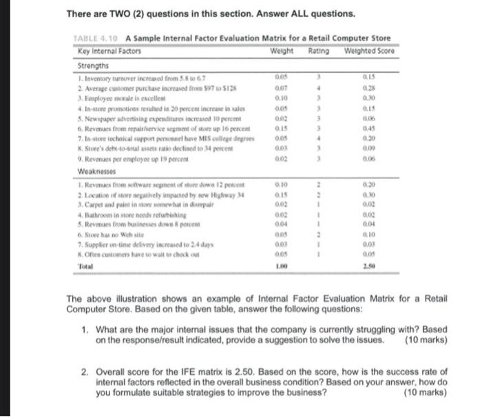 subject : strategic management can answer num 2 . then y we