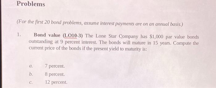 can someone please calculate this with steps? Problems (For the first 20