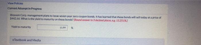  it asks to round it to 3 decimal place View Policies