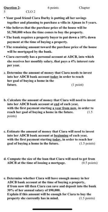 Abba Abc A A To search O 40 Question 2: 6 points
