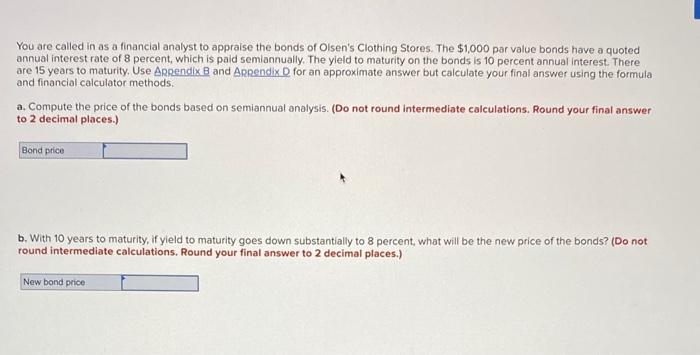  below is appendix B AND D You are called in as