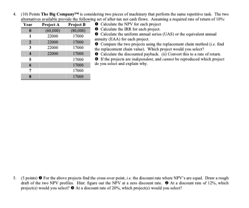 QUESTION 4 IS DONE I JUST NEED QUESTION 5. QUESTION 4