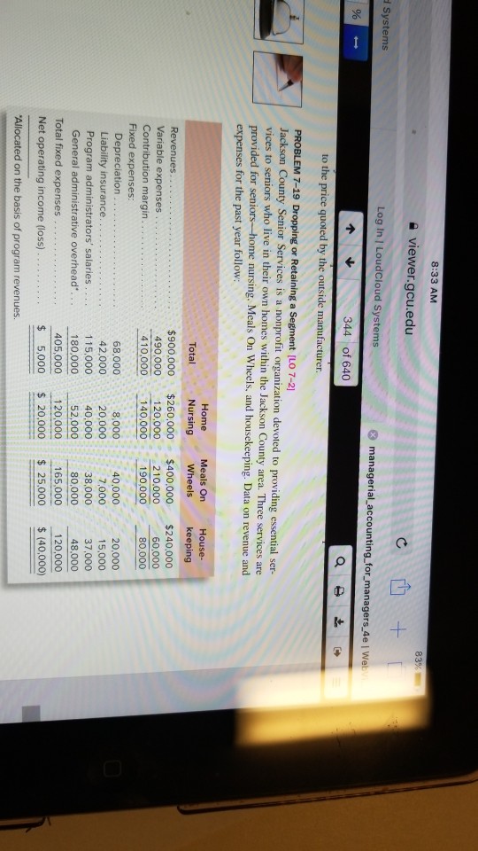  8:33 AM a viewer.gcu.edu Log In I LoudCloud Systems ?+ d