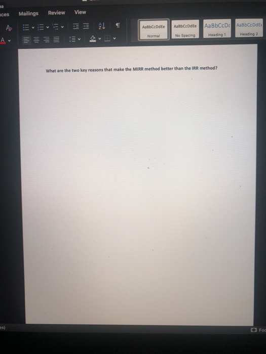 flows and non-normal cash flows? Please show me an example of normal