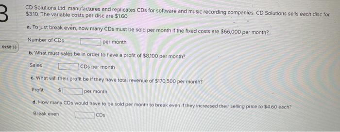  3 CD Solutions Ltd. manufactures and replicates CDs for software and