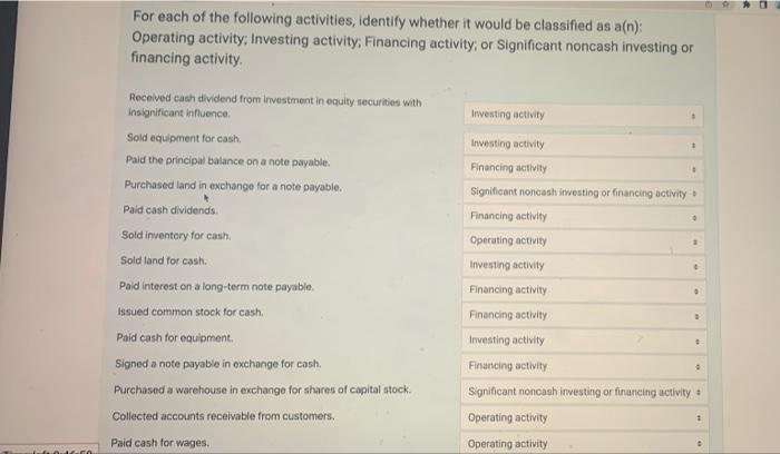 please help me do i wrong or right. thanks For each of