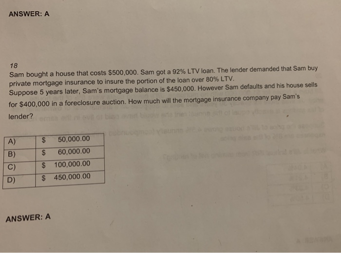 i want to know the steps ANSWER: A 18 Sam bought a