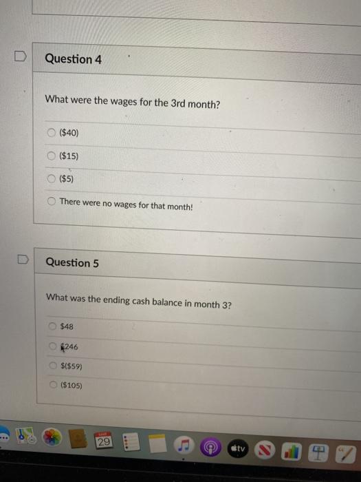 expec be $100,000 each month (provided). It is suggested to use the