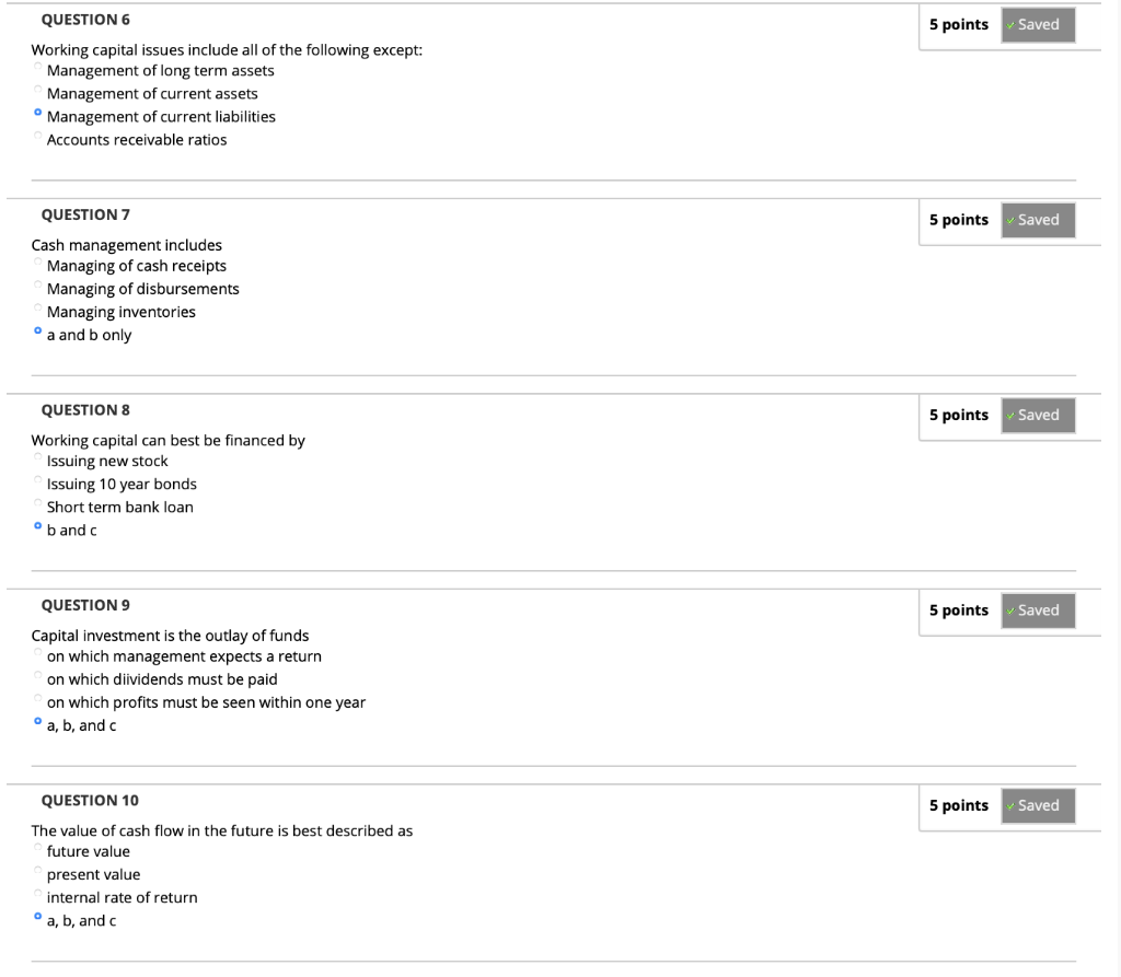 statements include all of the following except: Profit and loss statements Common