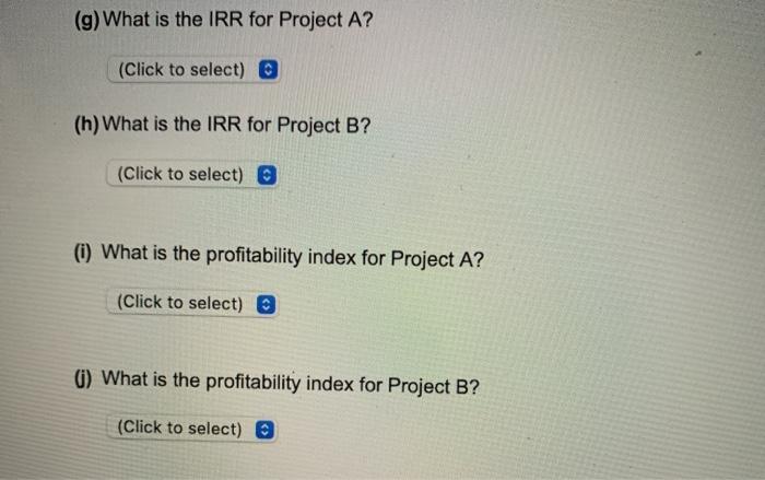 (A) $209,605 28,600 59,000 54,000 381,000 Cash Flow (B) - $16,254 5,222