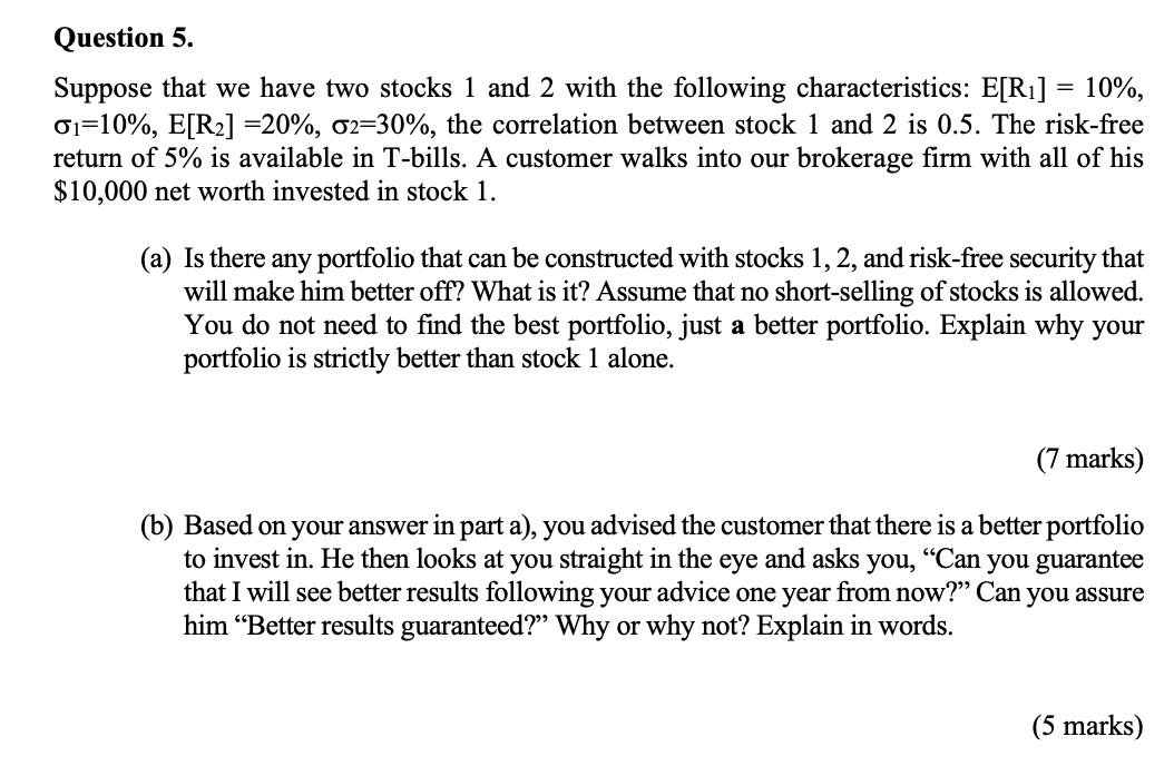 Hi please help to answer this question and all its parts Suppose