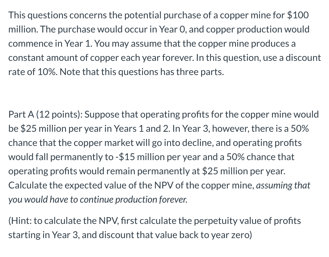 PLEASE ANSWER FAST AND CORRECTLY This questions concerns the potential purchase of