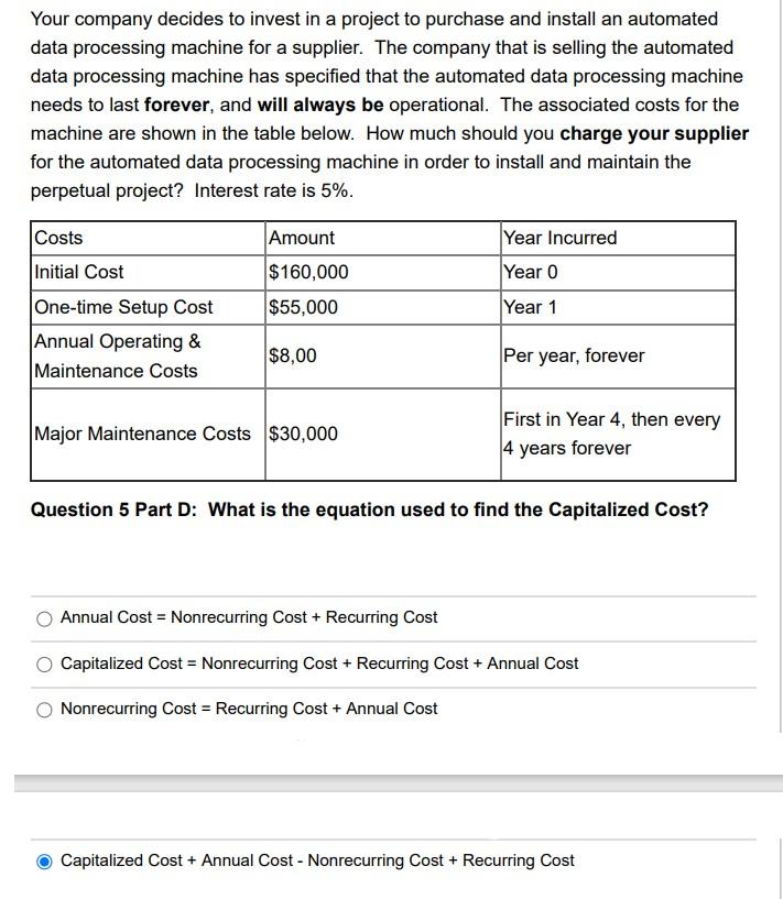 automated data processing machine has specified that the automated data processing machine
