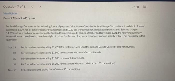 please keep the last question organized with the spacing. thank you Question