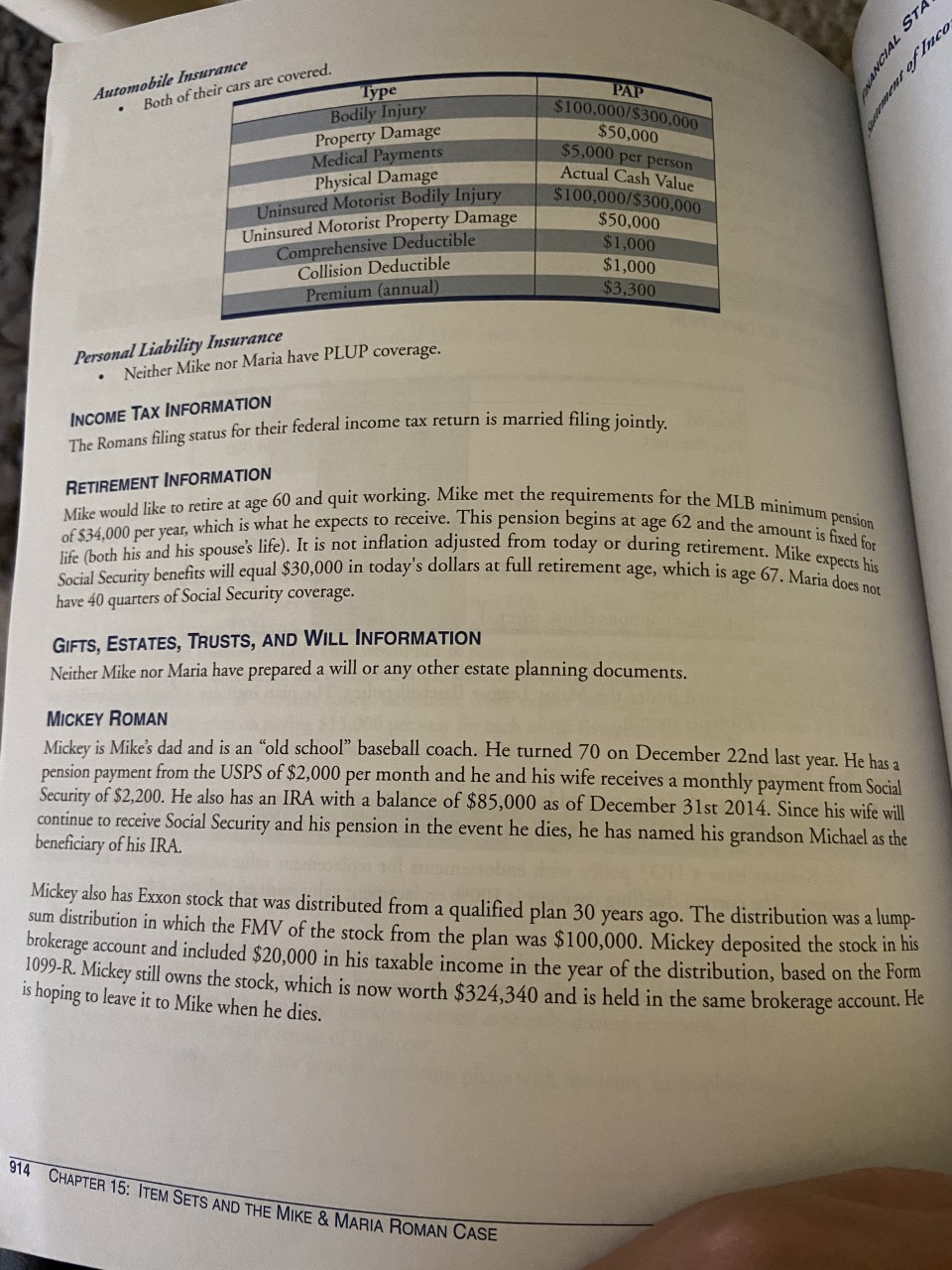 from the case, what type of retirement plan would you recommend, if