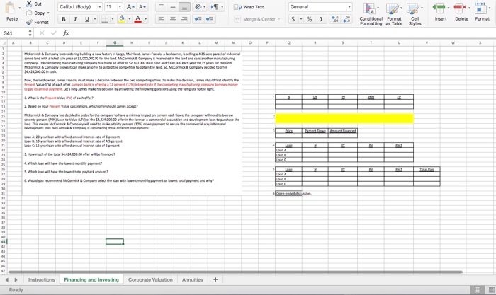 please calculate and answer all the questions below. Formulas for calculations are
