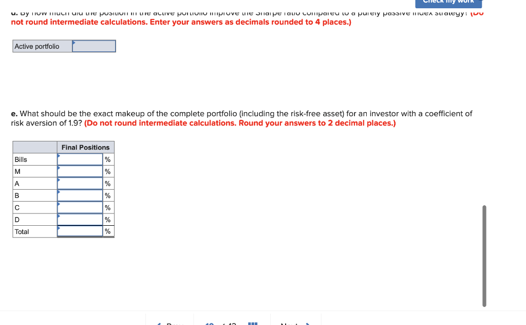 Expected Standard Asset Return (8) Beta Deviation (%) Stock A 22 1.4