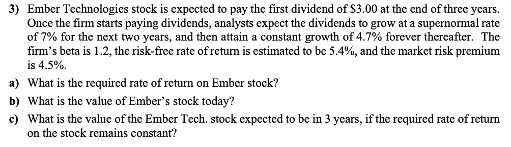 Qualtronics Technologies stock is expected... 3) Ember Technologies stock is expected to