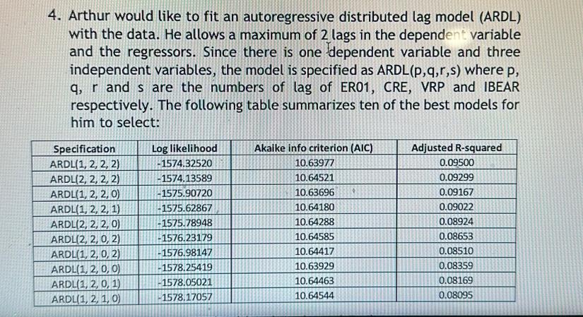 is the expected impact to next month's return? (5 Marks) solve all