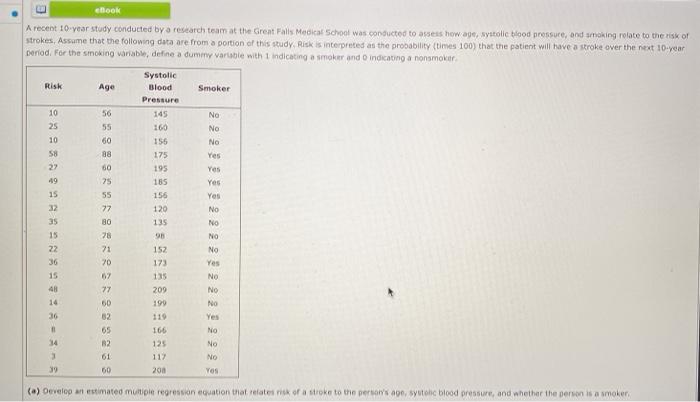 ebook A recent 10-year study conducted by a research team at the