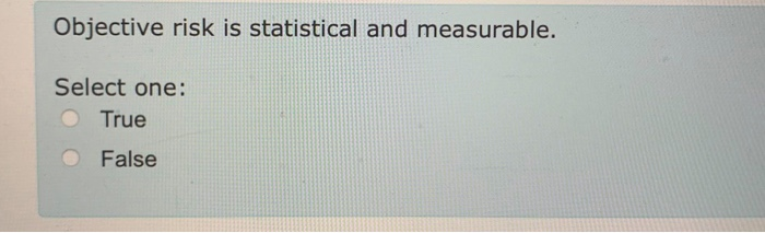 probability refers to the long-run relative frequency of an event. Select one: