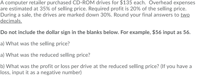  step by step metthod please A computer retailer purchased CD-ROM drives