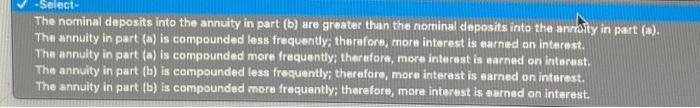 periods Find the future values of the following ordinary annuities. a. FV