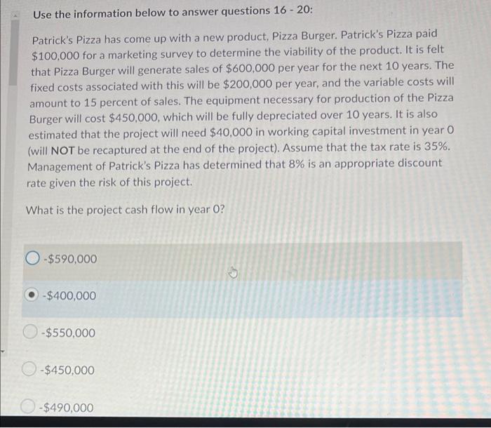 Pleas help need it ASAP Use the information below to answer questions