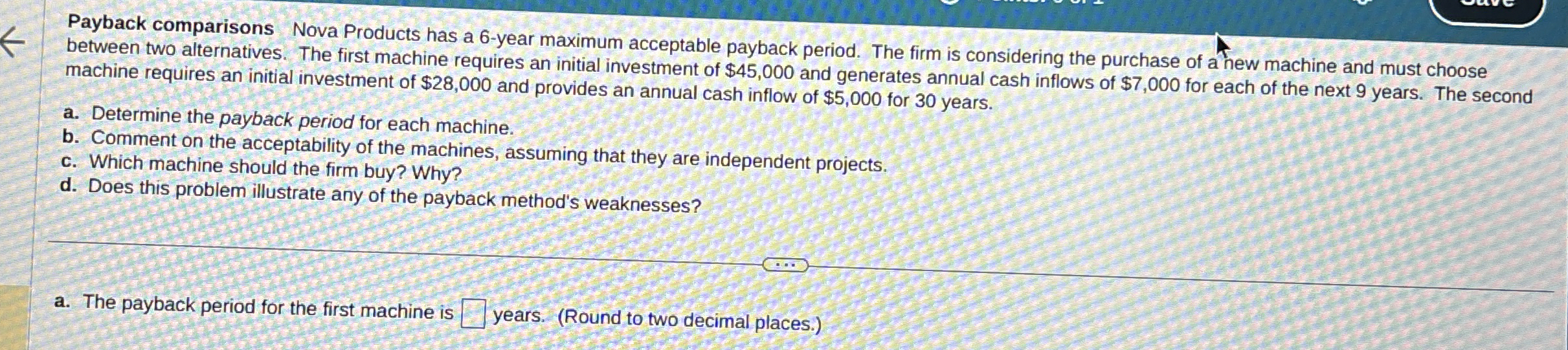  Cooper Electronics uses NPV profiles to visually evaluate competing projects. Key