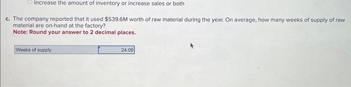you as a supply chain consultant. The company makes air filters for