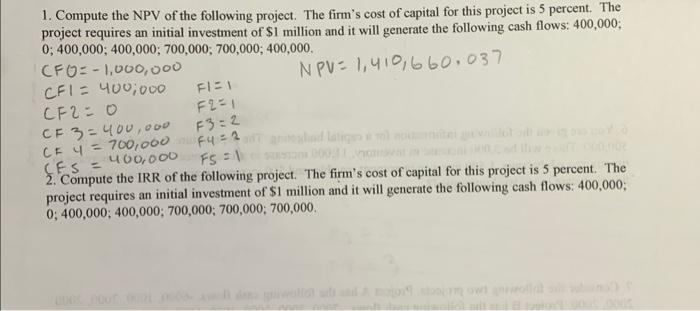 did i do this right? could someone please help. 1. Compute the