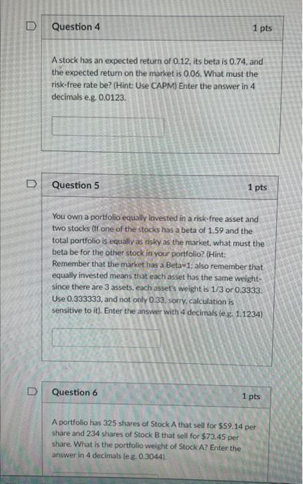 please help. trying to leaen practice problems. A stock has an expected