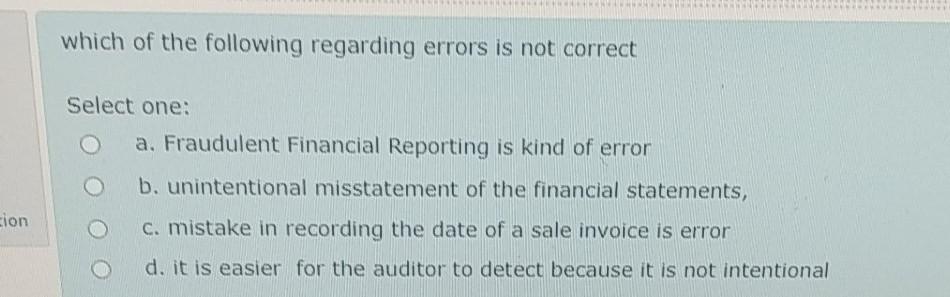 during the physical inventory observation. The auditor then traced these test counts