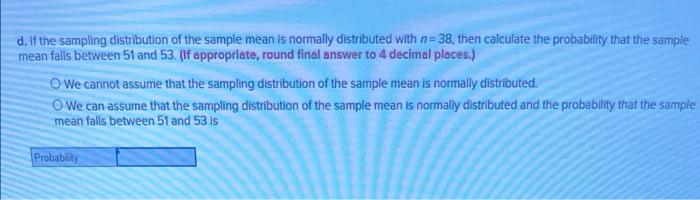 51 and standard deviation 0 = 4.3. [You may find it useful