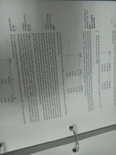 considering including two pieces of equipment, rick and an over th, and