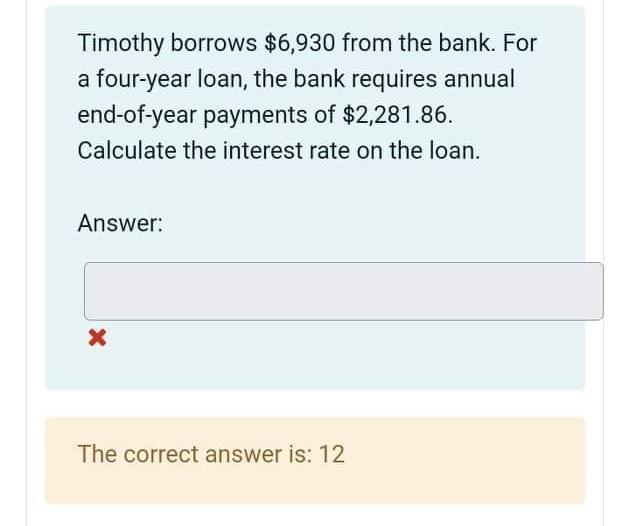  How to find the interest rates in annuity problems WITHOUT using