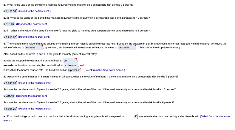 Arizona Public Utilities issued a bond that pays $80 in interest, with