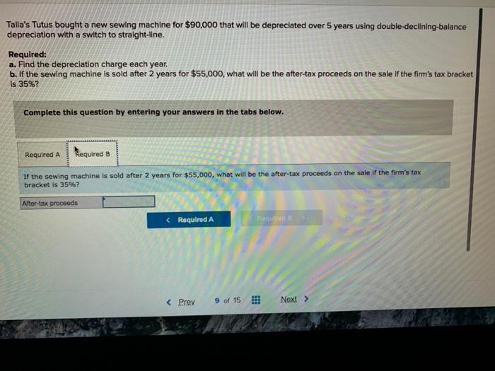 that will be depreciated over 5 years using double-declining-balance depreciation with a