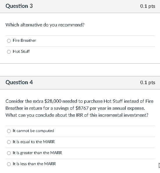Please help, need all work Which alternative do you recommend? Fire Breather