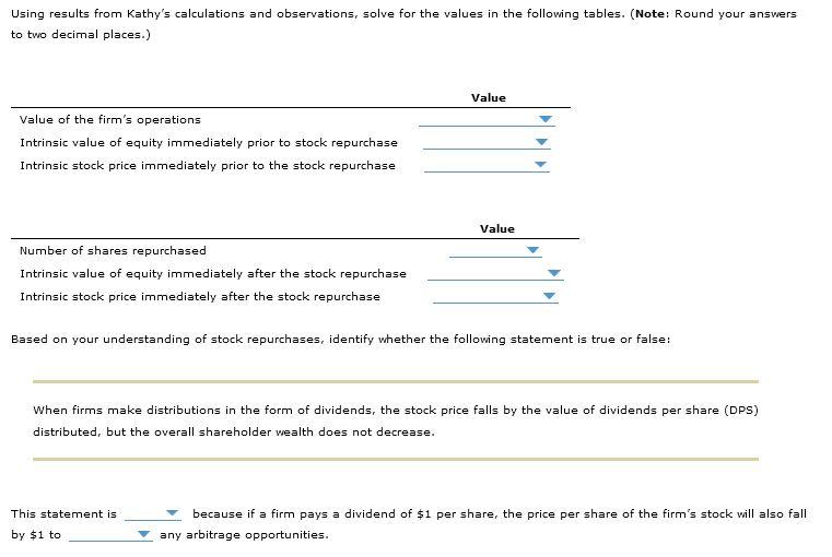 to: Encourage / Avoid 7. Dividends, repurchases, and firm value Remember that