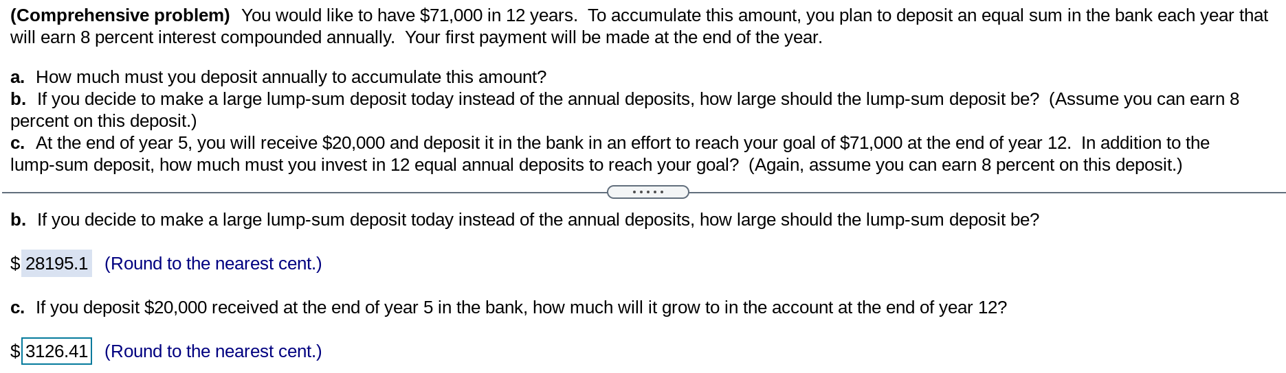 ****PLEASE HELP THANKS IN ADVANCE** (Comprehensive problem) You would like to have