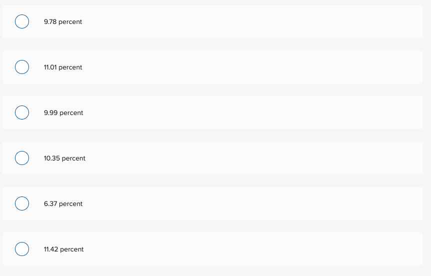 LB 192 1 Expected Return .1137 .0984 Assume these securities are correctly