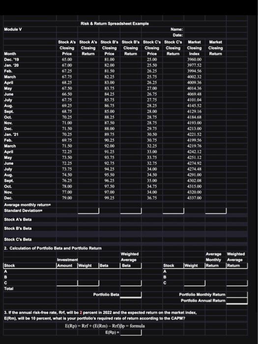 56 57 58 59 60 61 62 63 64 Stock B's Beta