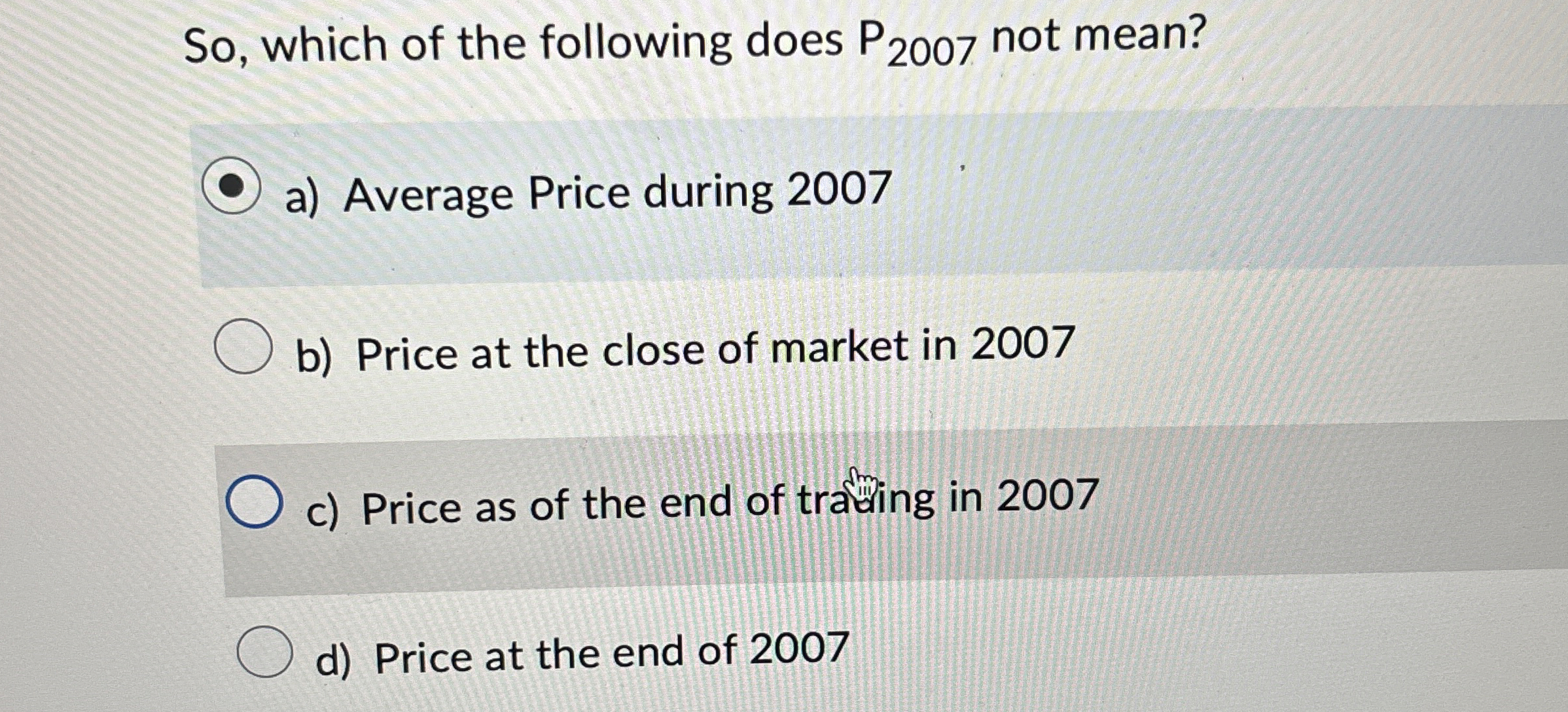  In the above $110K allocation problem, you decided to allocate 30%