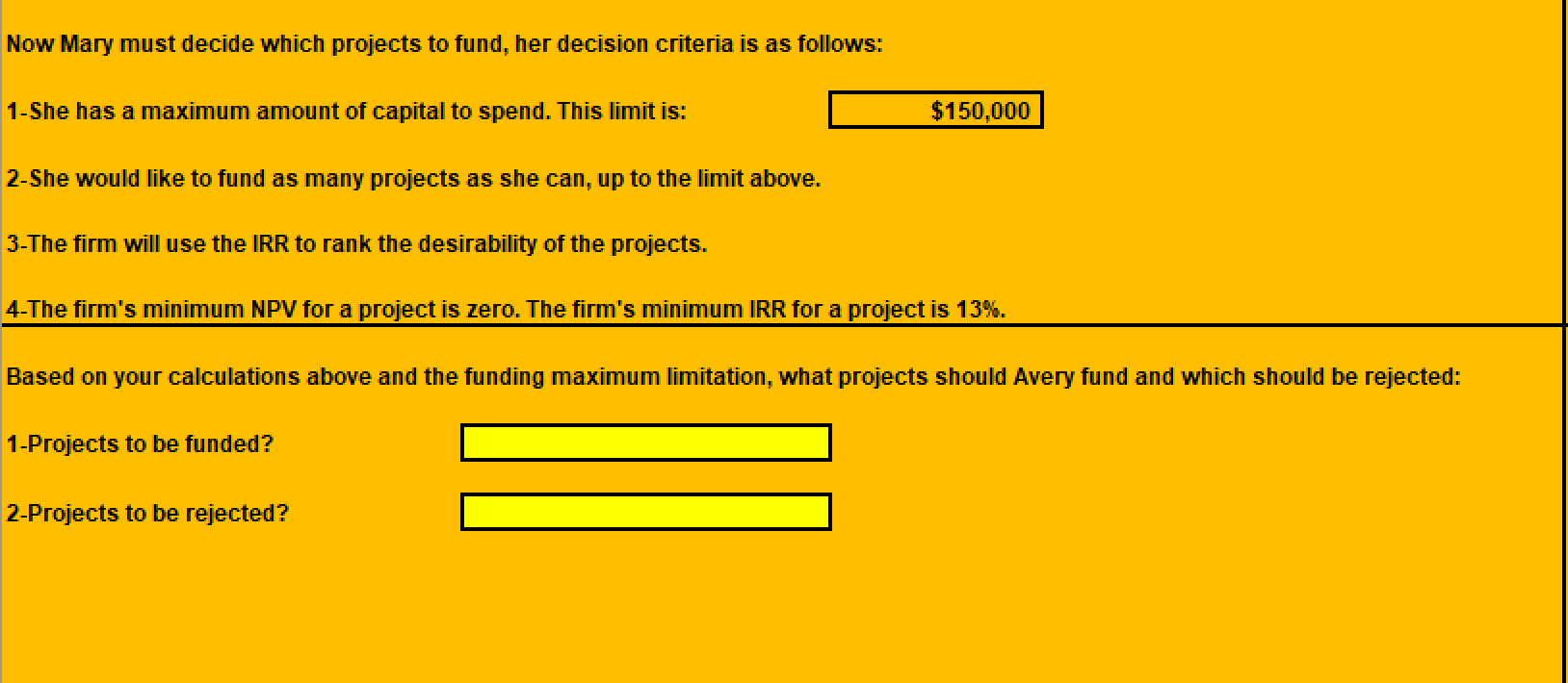 wants to visually represent them so that she can complete a "ranking"