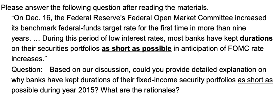 Please answer the following question after reading the materials. "On Dec.